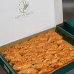 Pistachio Baklava with Honey